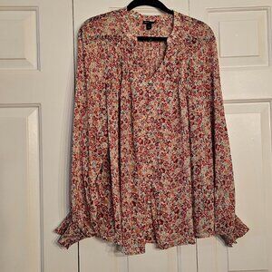 Torrid Floral Shirt Size 1